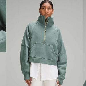 Lululemon Scuba Oversized Funnel Neck Half Zip